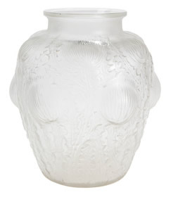 R. Lalique Domremy Vase