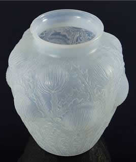 R. Lalique Domremy Vase