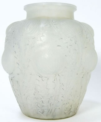R. Lalique Domremy Vase