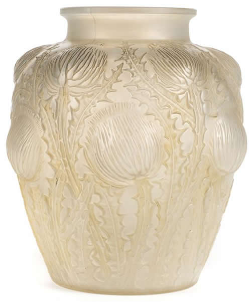 R. Lalique Domremy Vase