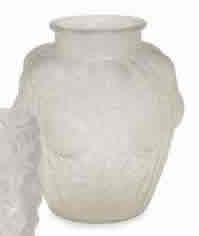 R. Lalique Domremy Vase