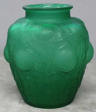 R. Lalique Domremy Vase
