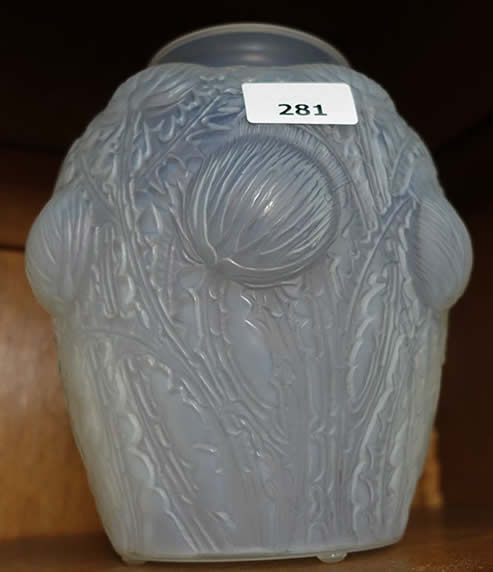 R. Lalique Domremy Vase