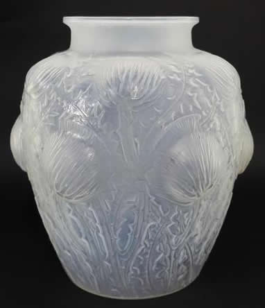 R. Lalique Domremy Vase