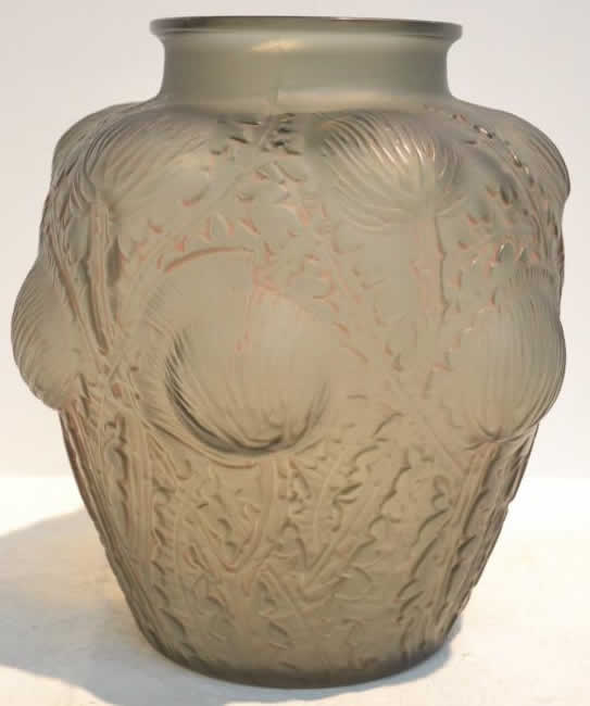 R. Lalique Domremy Vase
