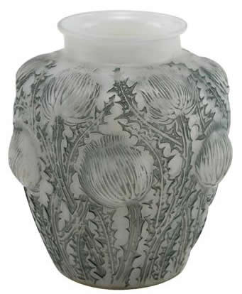 R. Lalique Domremy Vase
