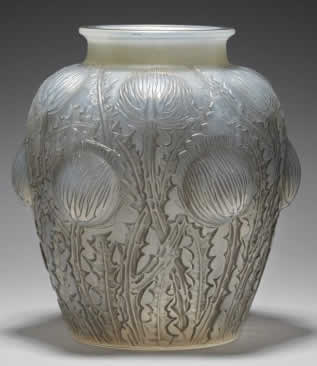 R. Lalique Domremy Vase