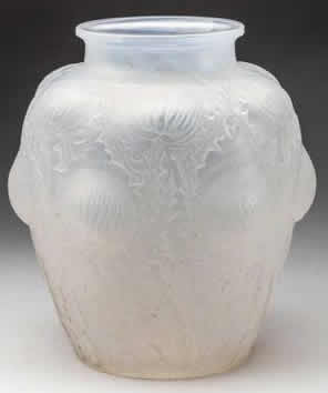 R. Lalique Domremy Vase