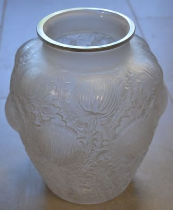 R. Lalique Domremy Vase