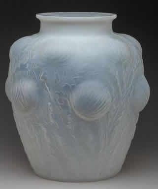 R. Lalique Domremy Vase