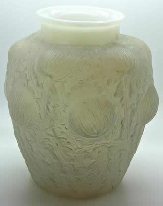 R. Lalique Domremy Vase