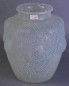 R. Lalique Domremy Vase