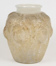 R. Lalique Domremy Vase