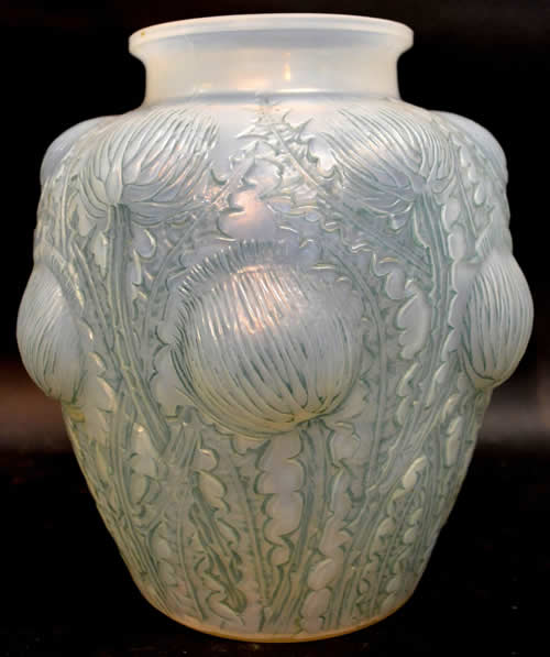 R. Lalique Domremy Vase