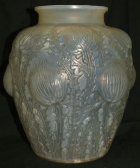 R. Lalique Domremy Vase