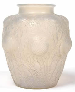 R. Lalique Domremy Vase