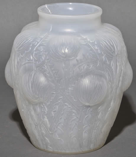 R. Lalique Domremy Vase