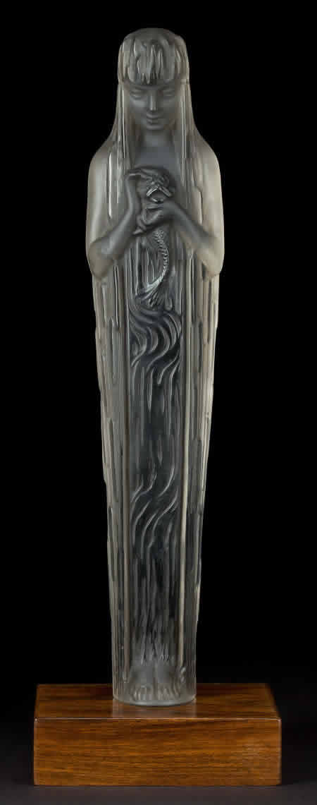 Rene Lalique Source de la Fontaine Doris Statue
