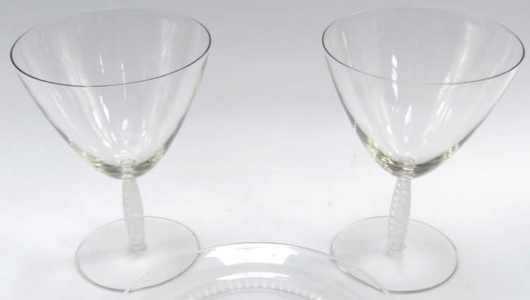 Rene Lalique Dornach Champagne Glass 