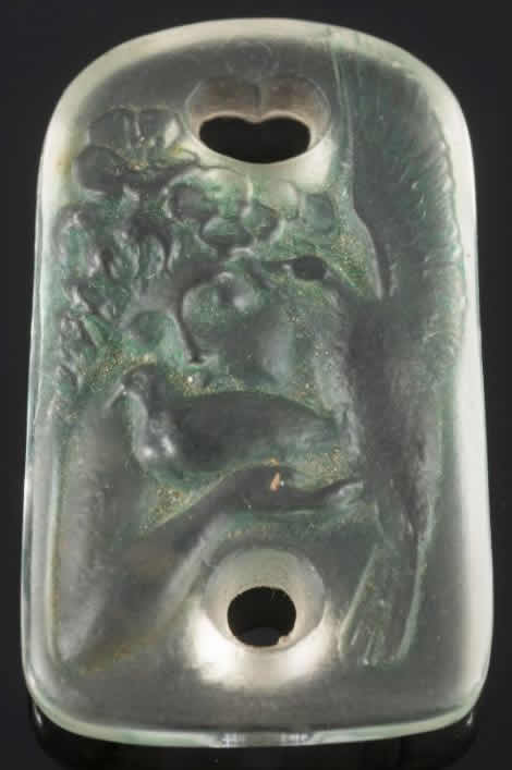 R. Lalique Doves Pendant
