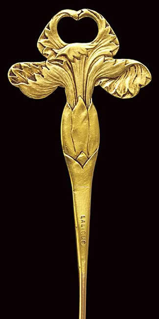 R. Lalique Dragonfly Woman Stickpin