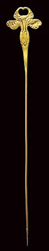R. Lalique Dragonfly Woman Stickpin