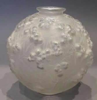 R. Lalique Druide Vase