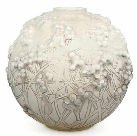 R. Lalique Druide Vase