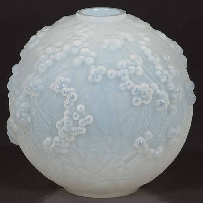 R. Lalique Druide Vase