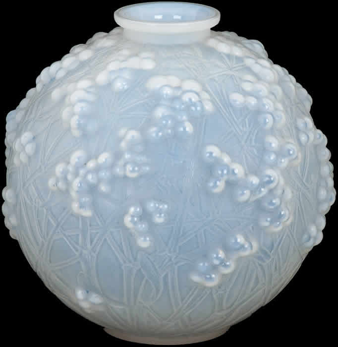 R. Lalique Druide Vase