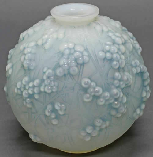 R. Lalique Druide Vase