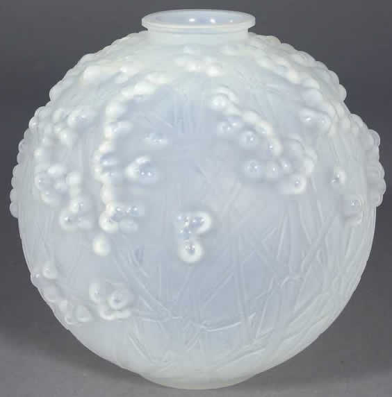R. Lalique Druide Vase