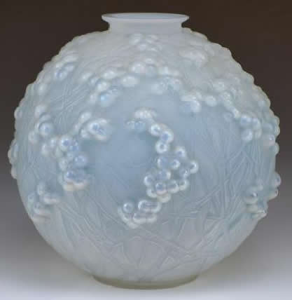 R. Lalique Druide Vase