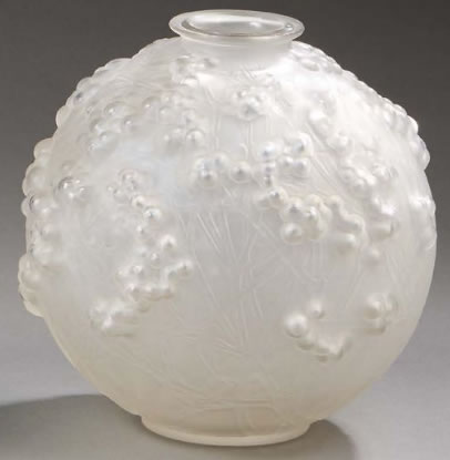 R. Lalique Druide Vase