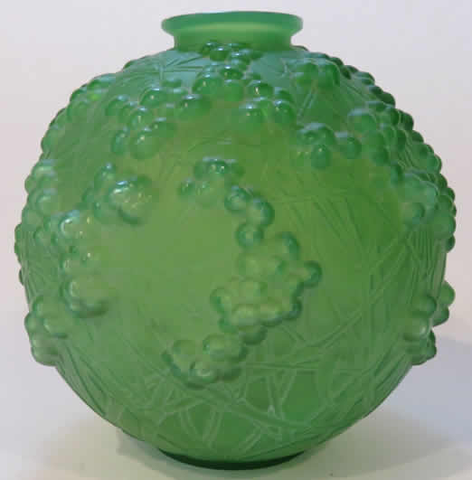 R. Lalique Druide Vase