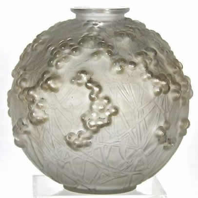R. Lalique Druide Vase