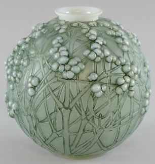 R. Lalique Druide Vase