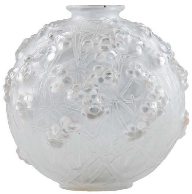 R. Lalique Druide Vase