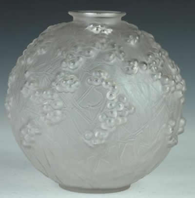 R. Lalique Druide Vase