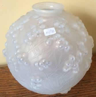 R. Lalique Druide Vase