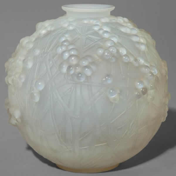 R. Lalique Druide Vase