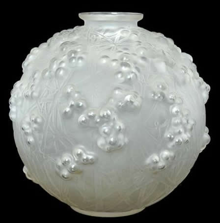 R. Lalique Druide Vase
