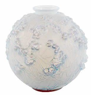 R. Lalique Druide Vase
