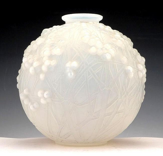 R. Lalique Druide Vase