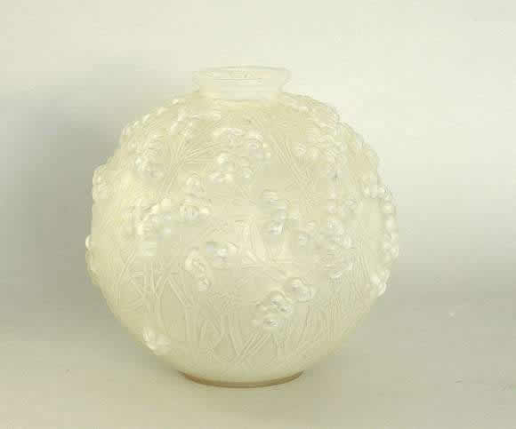 R. Lalique Druide Vase