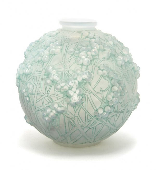 R. Lalique Druide Vase