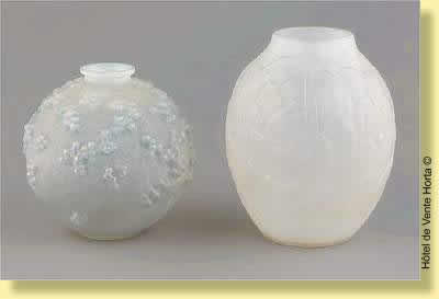 R. Lalique Druide Vase