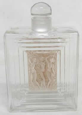 R. Lalique Duncan-2 Perfume Bottle
