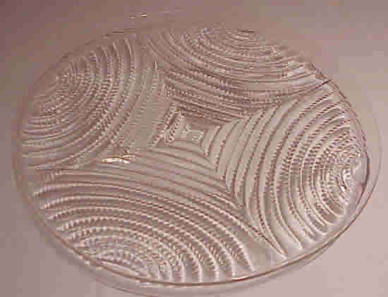 R. Lalique Ecumes Plate