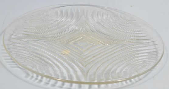 R. Lalique Ecumes Plate